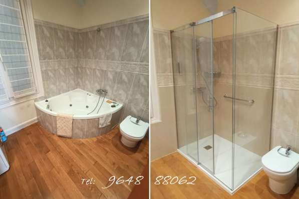 Substituição Banheira por Duche в фото 3