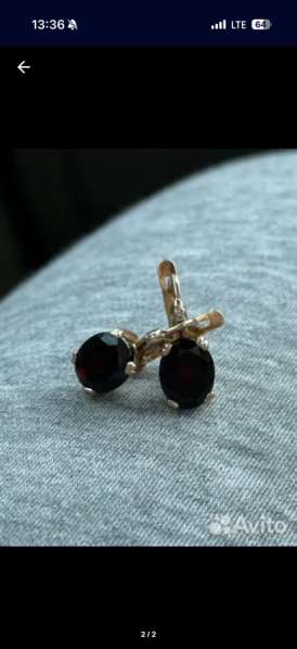Золотые сережки в Москве фото 3