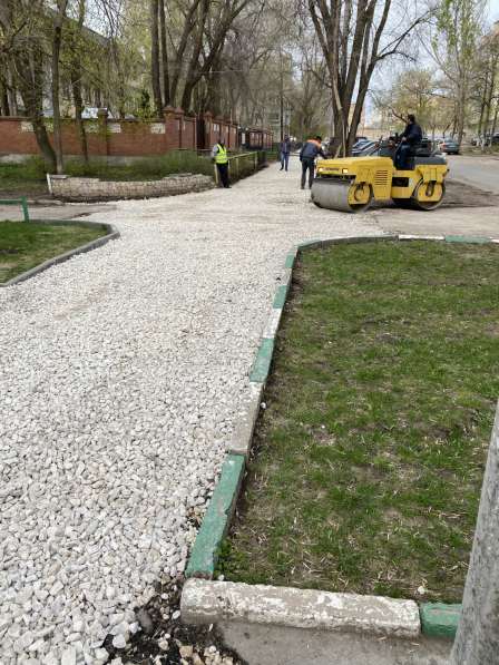 Укладка асфальта асфальтирование в Самаре фото 8