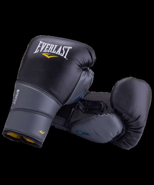 Перчатки боксерские Protex2 GEL, 10 oz, S/M, к/з, черные в Сочи фото 5