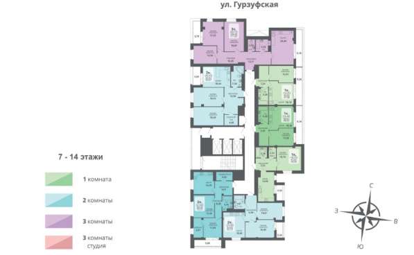 Продам 1-комнатную квартиру в центре Екатеринбурга в Екатеринбурге фото 5