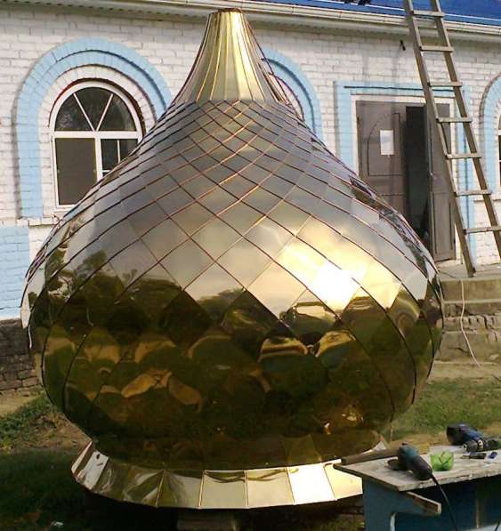 Церковные купола в Ступино фото 5