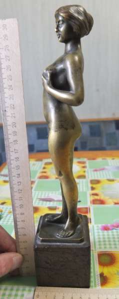 Бронзовая статуэтка Венера Милосская с руками, старая в Ставрополе фото 11