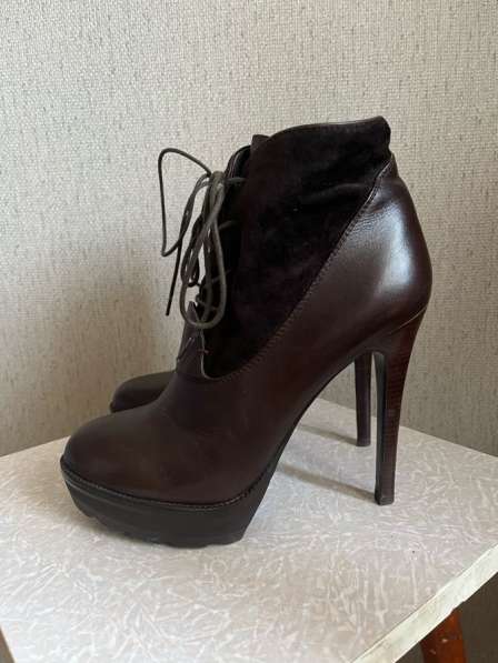 Кожаные ботильоны в Москве фото 5