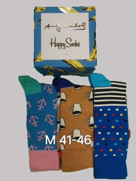 Носки Happy Socks 36-46 в Санкт-Петербурге фото 5