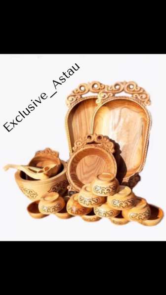 Национальная деревянная посуда Астау