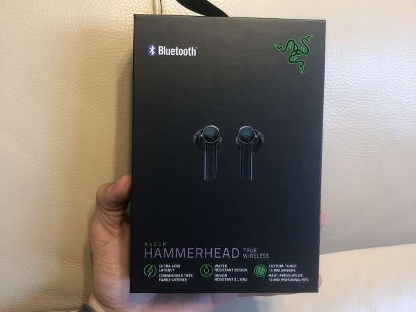 Беспроводные наушники razer HUMMERHEAD TRUE WIRELESS