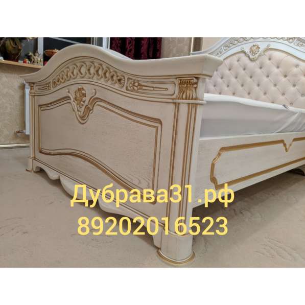 Кровать из 100% натурального дерева