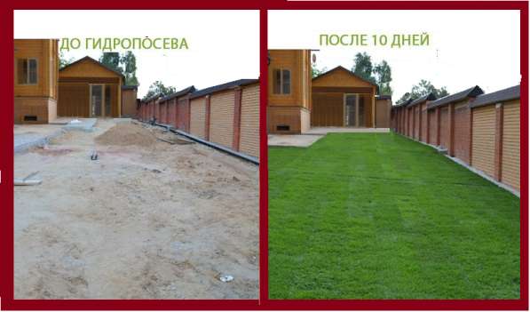 Посев газонной травы. Гидропосев в Новосибирске