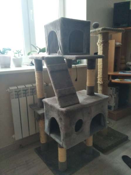 Подставка для кошек с домиками в Чебоксарах