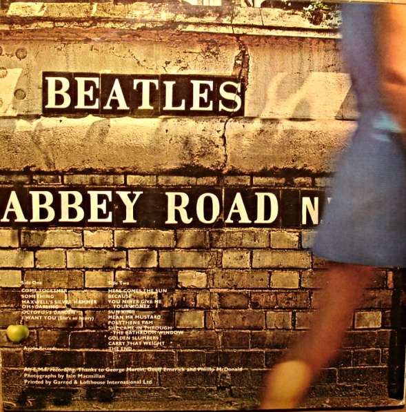 Пластинка виниловая The Beatles ‎- Abbey Road (UK) в Санкт-Петербурге фото 5