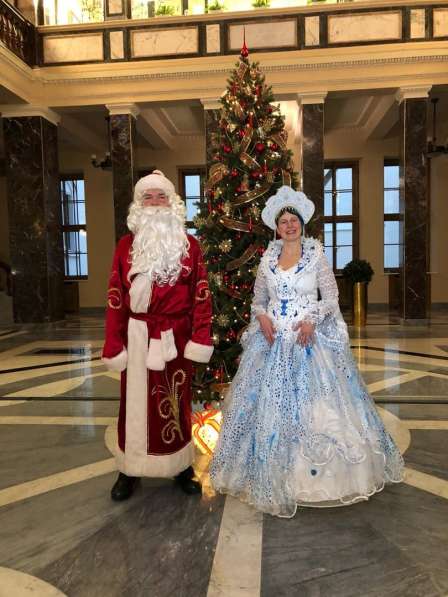 Дед Мороз и Снегурочка в Сестрорецке