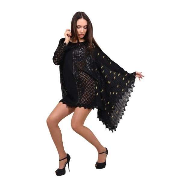 Вязаное платье в 