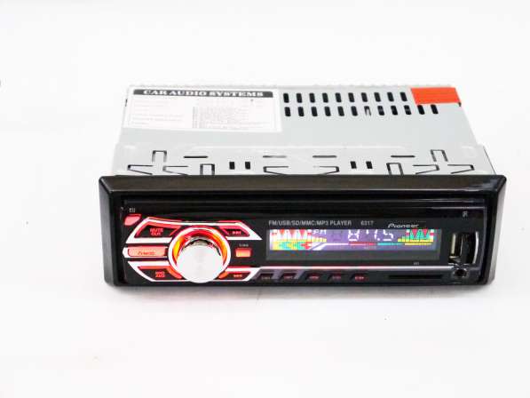 Автомагнитола Pioneer 6317 - MP3 Player, FM, USB, SD, AUX в фото 4