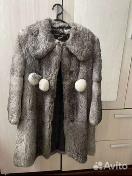 Детская шуба из кролика