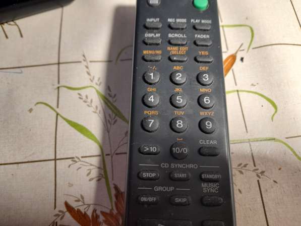 Пульты от минидисковых дек SONY в Челябинске фото 7
