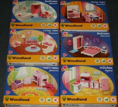 Комплекты кукольной мебели Woodland ново в Чапаевске фото 6