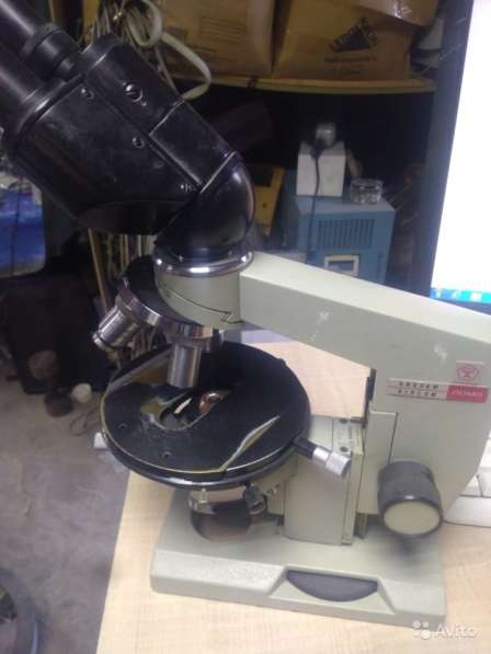 Микроскоп бинокулярный биолам С11б/у, рабочий в Долгопрудном фото 4