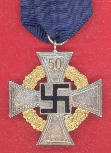 Германия 3 рейх Крест за 50 лет гражданской выслуги
