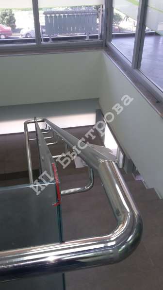 Перила из нержавеющей стали в фото 55