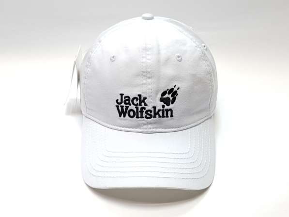 Бейсболка кепка Jack Wolfskin (белый) в Москве фото 3