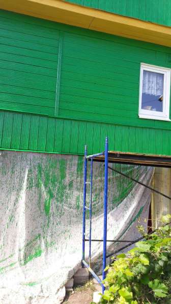 Покраска деревянных домов от 50 руб кв. м в 
