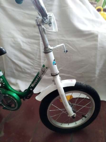 Детский велосипед novatrack maple, колеса 14 в фото 5