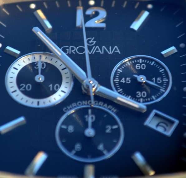 Швейцарские часы Grovana, хронограф, сапфировое стекло в Рязани фото 5