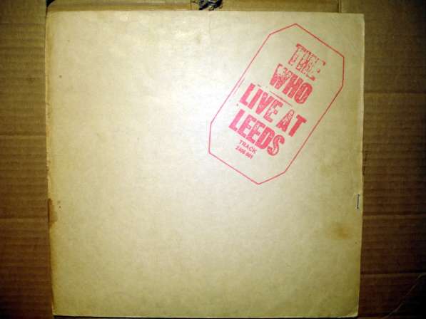 Пластинка The Who ‎– Live At Leeds (UK)