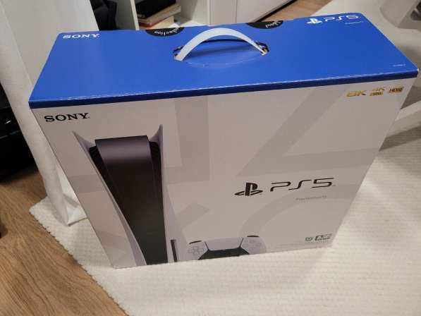 Novo Sony Playstation (PS 5) Bluray Disc sistema console в фото 4