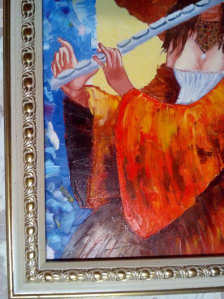 Картина Муза (дама в шляпе с флейтой)живопись масло мастихин в Москве фото 4