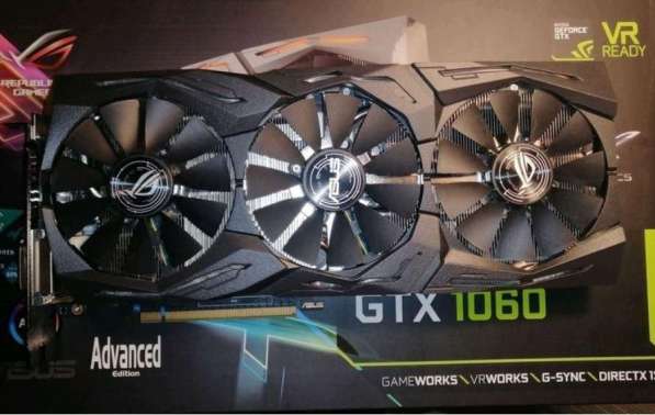 GeForce GTX 1060 6GB ROG Strix в Саранске фото 3