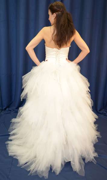 Озорное пышное свадебное платье в Москве