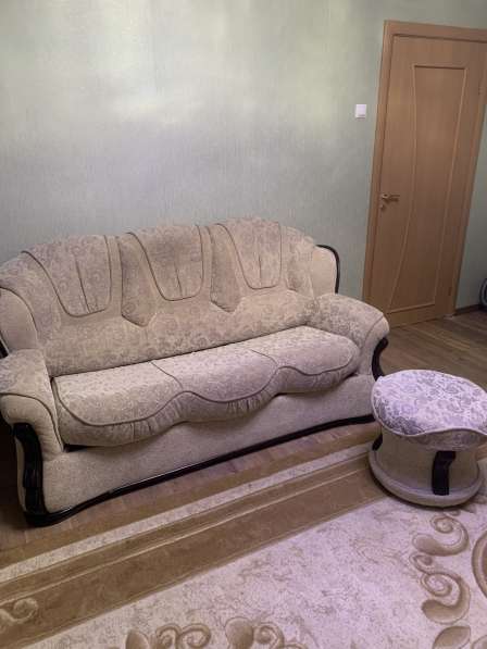Комплект (диван, 2 кресла, пуфик) в Конаково