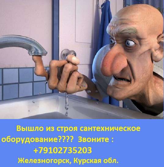 Сантехник. Железногорск в Железногорске