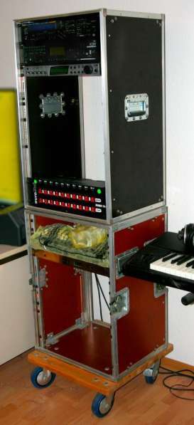 Case Tonstudio Rack-System Flightcase PA Rack Kiste