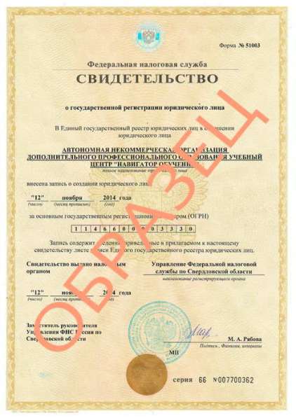Автономная некоммерческая организация