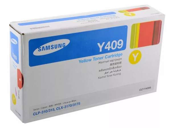 Картридж Samsung CLT-Y409 желтый новый в упаковке