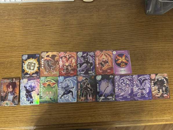 Геншин карточки