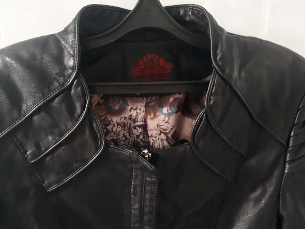 Кожаная куртка, женская, XL в Кемерове