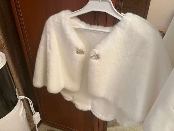 Накидка свадебная