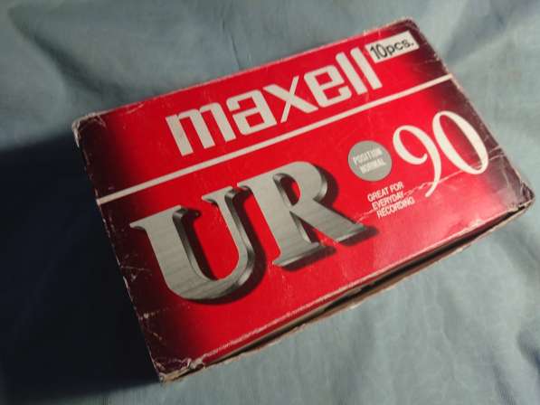 Аудиокассета maxell UR 90 Japan в Челябинске фото 3
