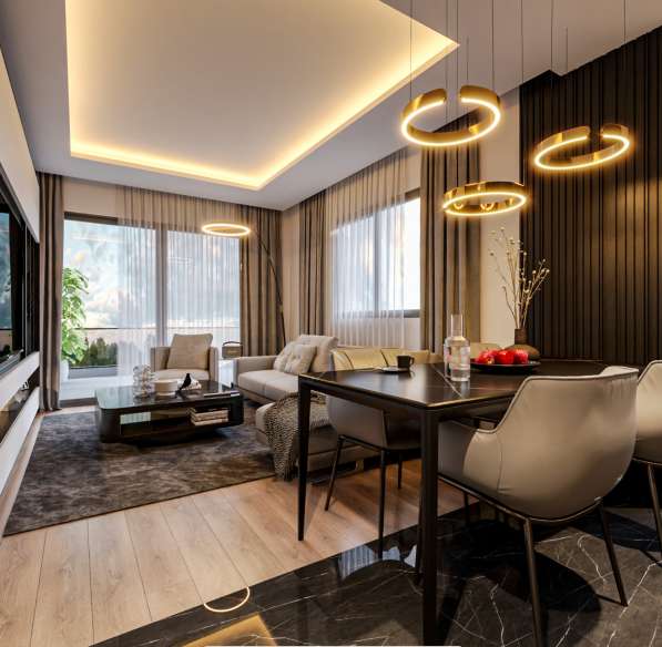 2-к. квартира 53м² Турция, Мерсин, Мезитли в 
