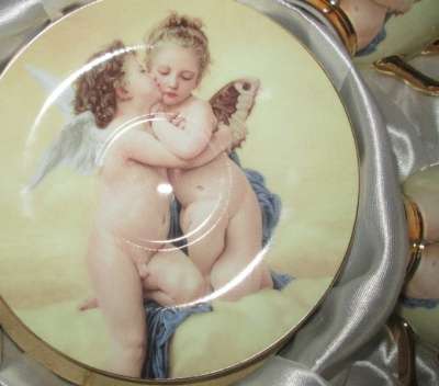 Чайный фарфоровый набор"Ангелочки в Краснодаре фото 4