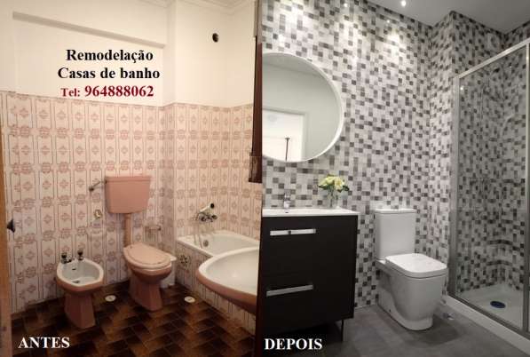 Remodelação Casas de banho / Wc - 1300€/m2 в фото 17