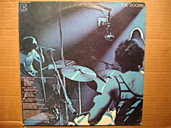 Пластинка виниловаяd The Doors - Absolutely Live(US) в Санкт-Петербурге фото 4