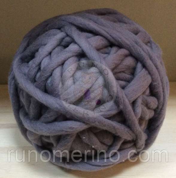 Толстая пряжа 100%шерсть цвет №28 МУССОН в фото 10