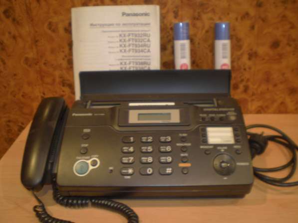 Телефон-факс Panasonic KX-FT938 с автоответчиком