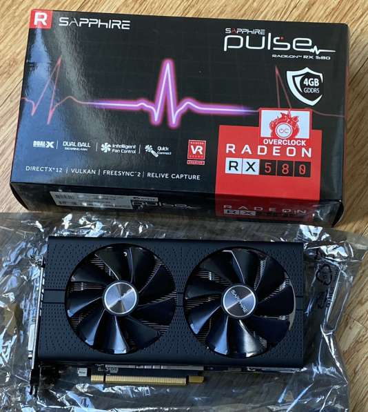 For sell AMD Radeon RX 580 4GB GDDR5 Graphics Card