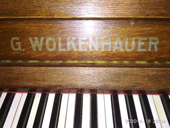 Фортепиано G. Wolkenhauer